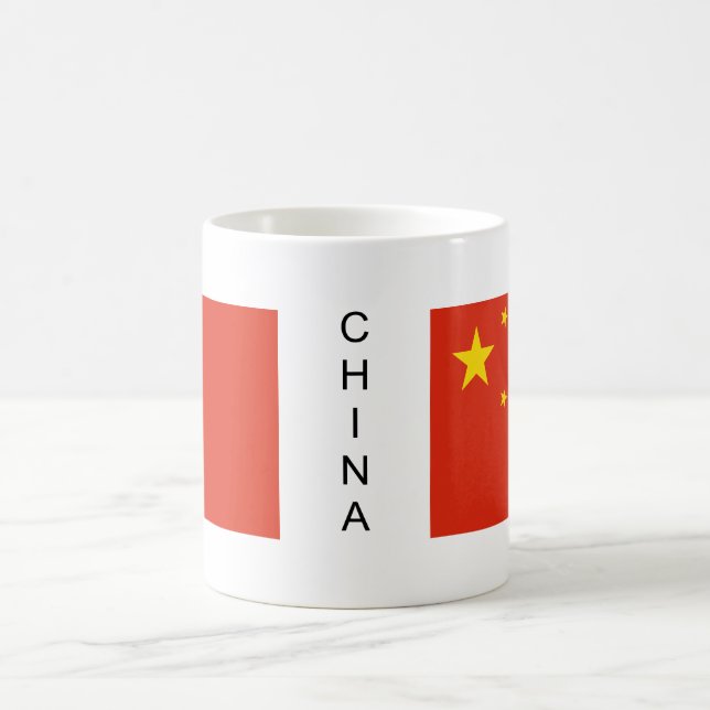 Café Caneca da bandeira de China (Centro)