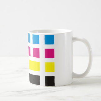Café Caneca da bandeira de CMYK