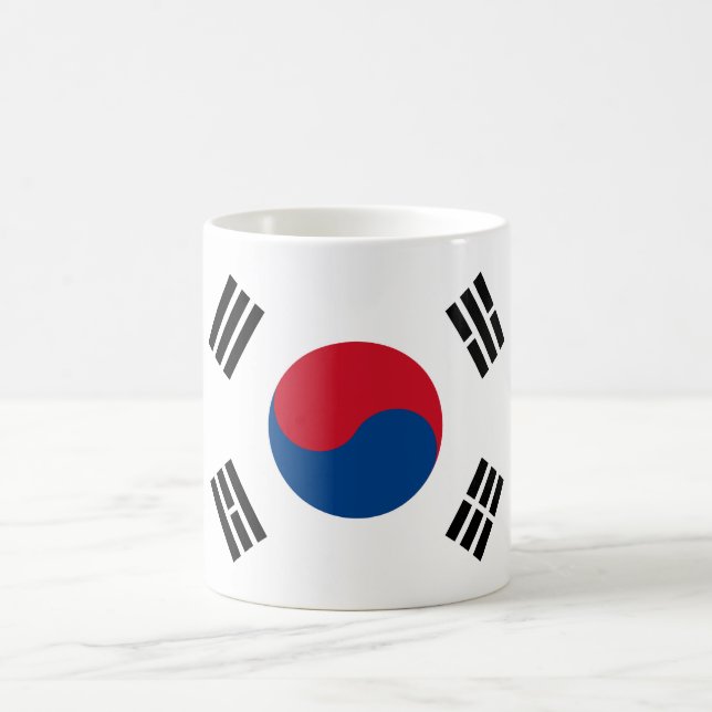 Café Caneca da bandeira de Coreia do Sul (Centro)