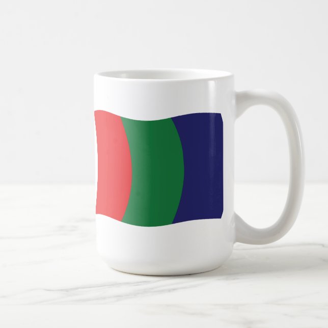 Café Caneca da Bandeira de Marte (Direita)