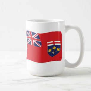 Café Caneca da Bandeira de Ontário