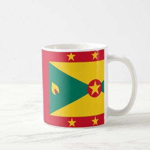 Café Caneca da bandeira de Paul McGehee "Grenada"