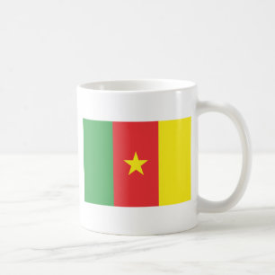 Café Caneca da BANDEIRA de REPÚBLICA DOS CAMARÕES