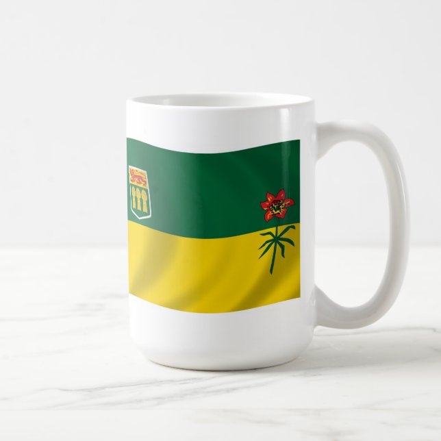 Café Caneca da Bandeira de Saskatchewan (Direita)