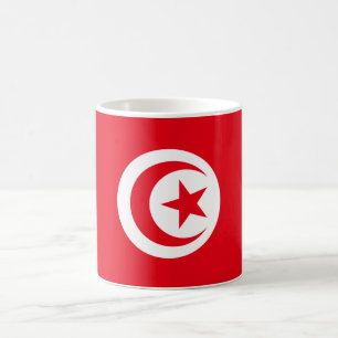Café Caneca da bandeira de Tunísia
