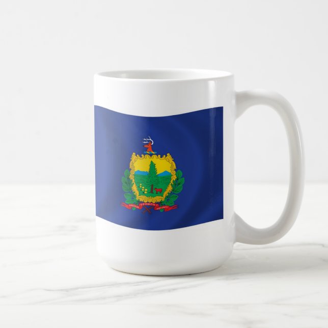 Café Caneca da Bandeira de Vermont (Direita)