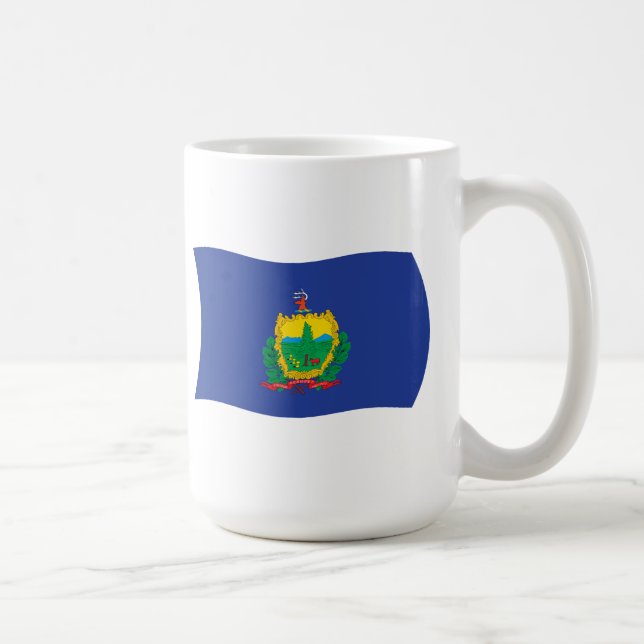 Café Caneca da Bandeira de Vermont (Direita)