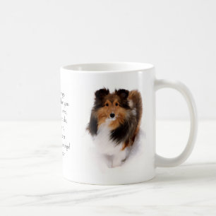Café Caneca da bênção de Sheltie