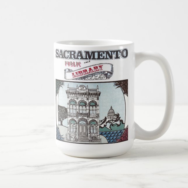 Café Caneca da biblioteca pública de Sacramento (Direita)