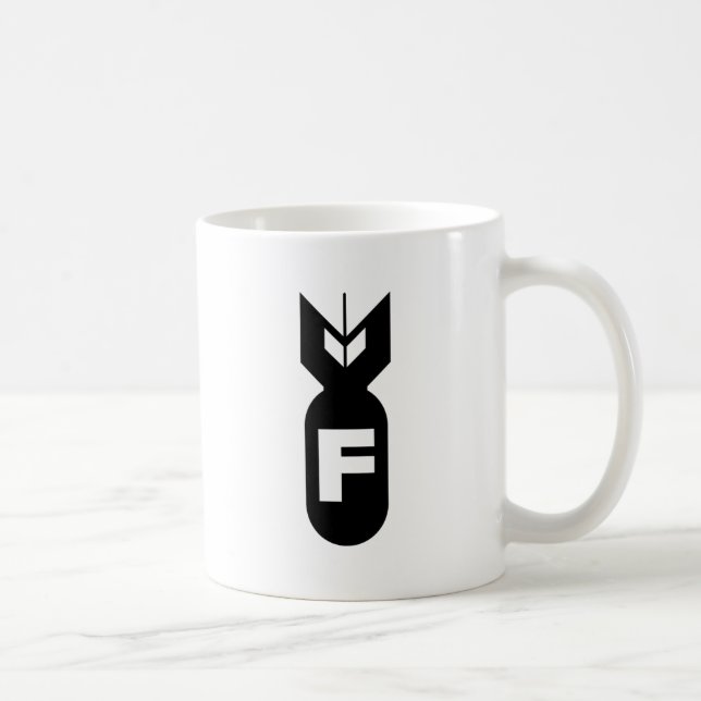 Café Caneca da bomba de F (Direita)