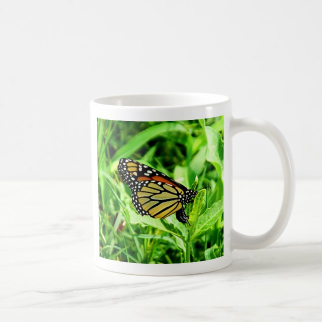 Café Caneca da borboleta de monarca (Direita)