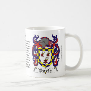 Café Caneca da brasão da família de Doyle