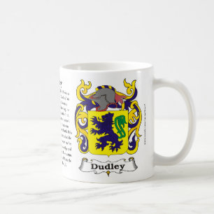 Café Caneca da brasão da família de Dudley