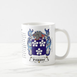 Café Caneca da brasão da família de Fraser