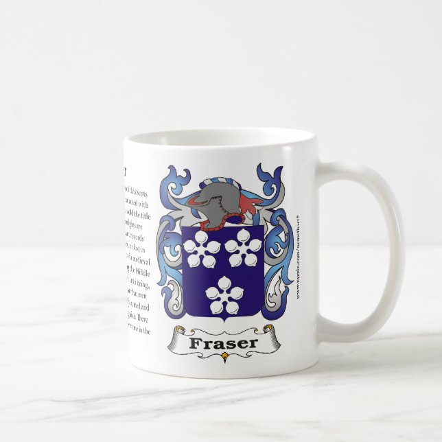 Café Caneca da brasão da família de Fraser (Direita)