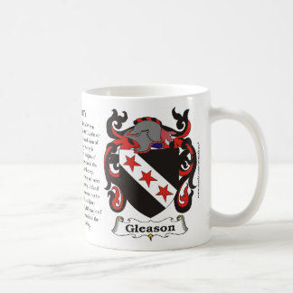 Café Caneca da brasão da família de Gleason