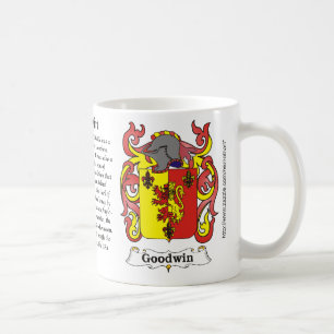 Café Caneca da brasão da família de Goodwin