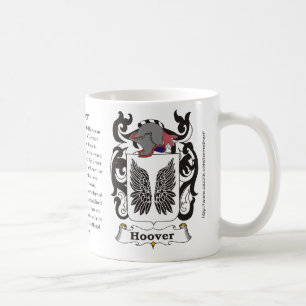 Café Caneca da brasão da família de Hoover