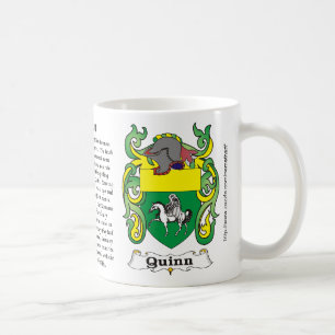 Café Caneca da brasão da família de Quinn
