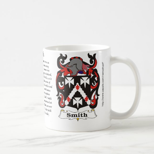 Café Caneca da brasão da família de Smith (Direita)