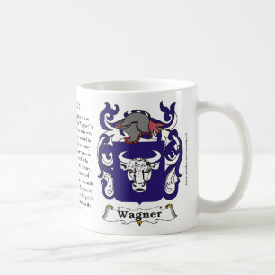Café Caneca da brasão da família de Wagner