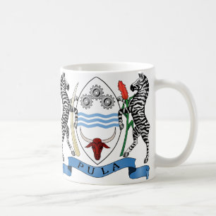 Café Caneca da brasão de Botswana