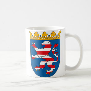 Café Caneca da brasão de Hessen
