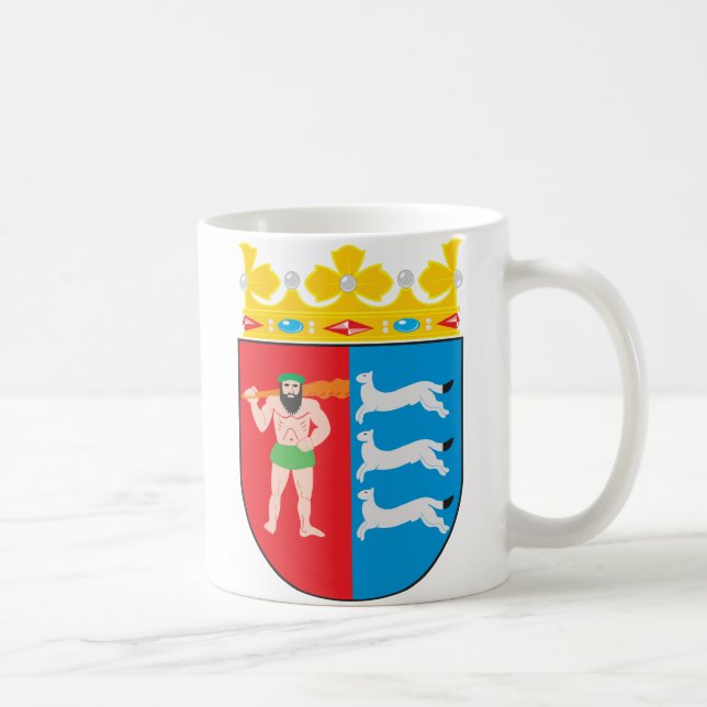 Café Caneca da brasão de Lapland (Direita)