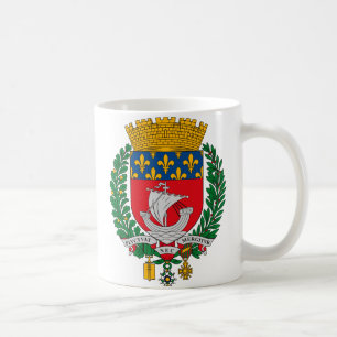 Café Caneca da brasão de Paris