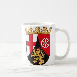 Café Caneca da brasão de Rheinland Pfalz