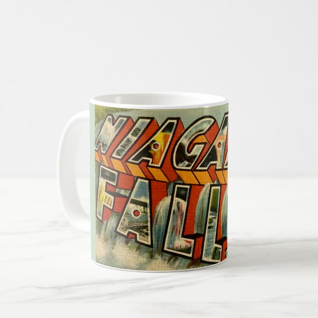 Café Caneca da Cachoeira de Niagara (Frente Esquerda)