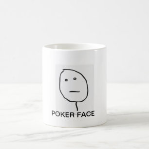 CAFÉ CANECA DA CARA DE PÓQUER