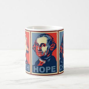Café Caneca da caridade da esperança da fé de Glenn