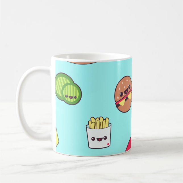 Café Caneca da comida de Kawaii (Esquerda)