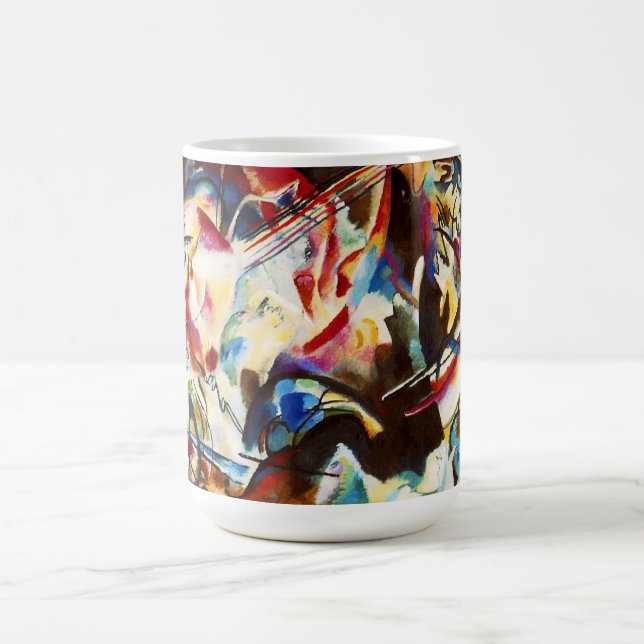 Café Caneca da composição VI de Kandinsky (Centro)
