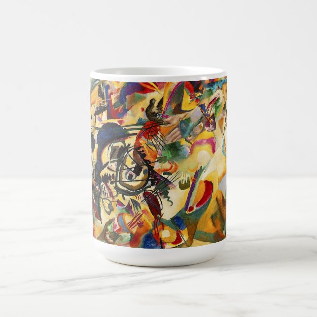 Café Caneca da composição VII de Kandinsky (Centro)