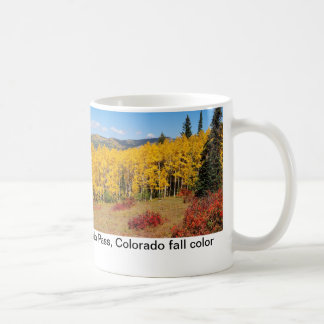 Café Caneca da cor da queda de Colorado