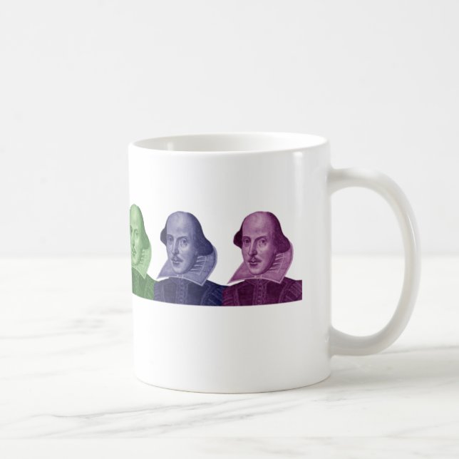 Café caneca da cor de William Shakespeare!! (Direita)