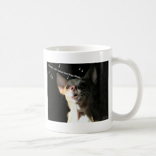 Café Caneca da crise de identidade da chihuahua