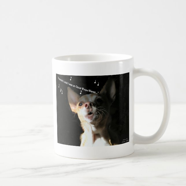 Café Caneca da crise de identidade da chihuahua (Direita)