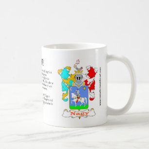 Café Caneca da crista da família de Nagy