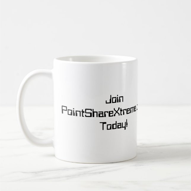 Café Caneca da edição limitada de PSX (Esquerda)