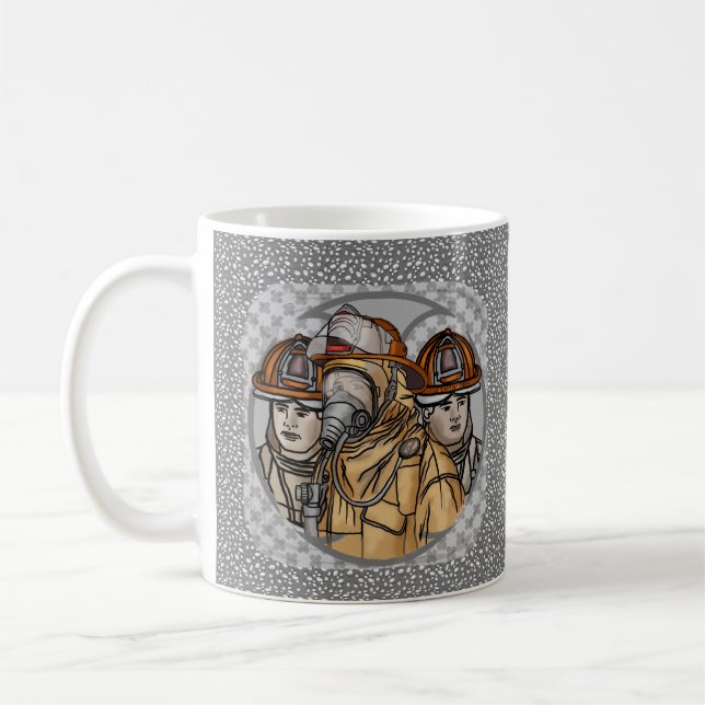 Café Caneca da Equipe de Bombeiros (Esquerda)