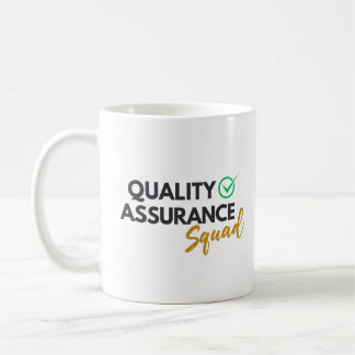 Café Caneca da Equipe de Controle de Qualidade – QA Tea