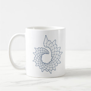 Café Caneca da escultura de Satow da charneca