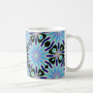 Café caneca da estrela azul de 12 pontos