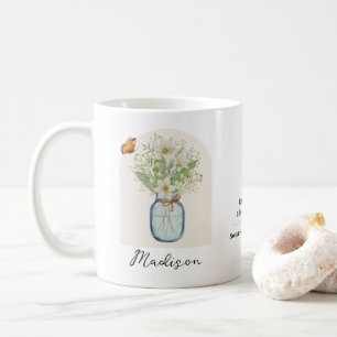 Café Caneca da Flor do Mês de Maio de Nascimento
