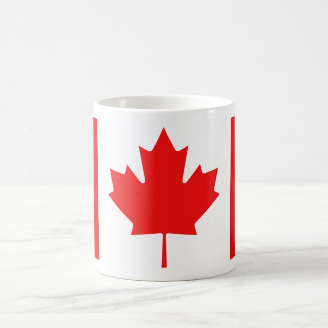Café Caneca da Folha de Bordo Canadense (Centro)
