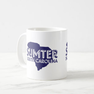 Café Caneca da forma de Sumter South Carolina