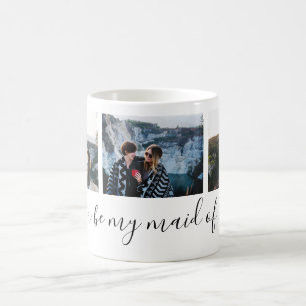 Café Caneca da foto da madrinha de casamento